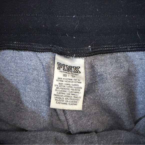 Pink by Victoria’s Secret Track Pants/Leggings in Gray/Pink - Size XS - Picture 3 of 5